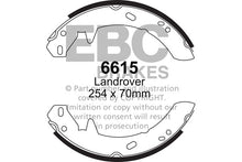 Ganasce freno EBC posteriori per Land Rover Discovery 1