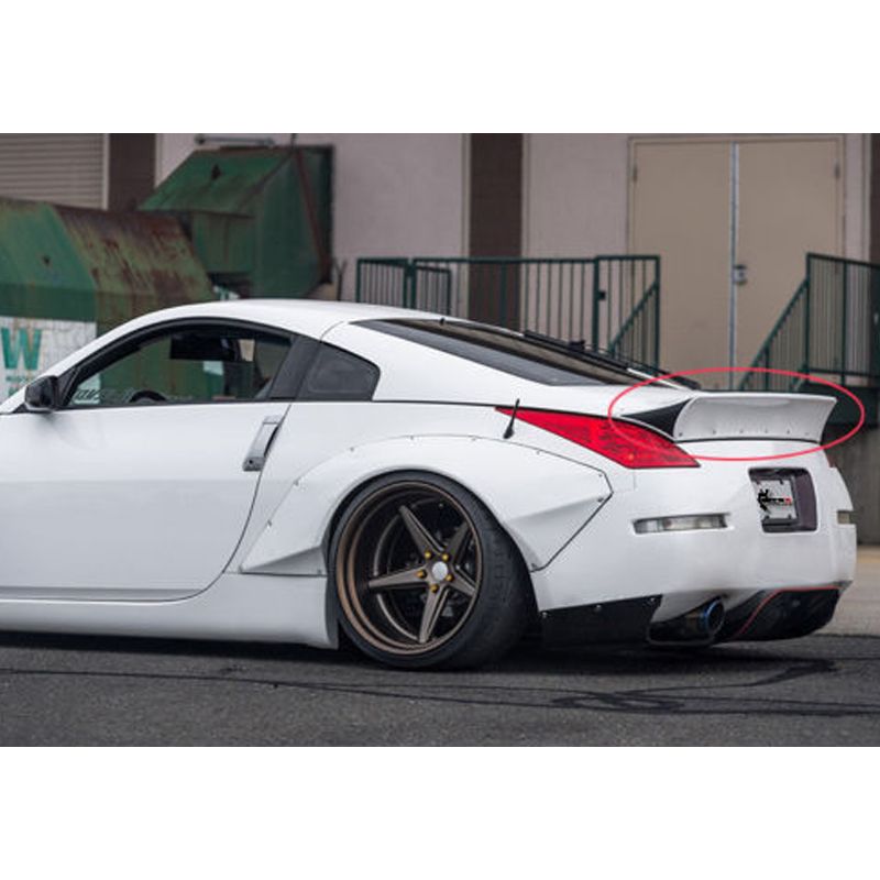 Spoiler Posteriore Ducktail Drift Style SK-Import Nissan 350Z Z33 Vetroresina - foto 6