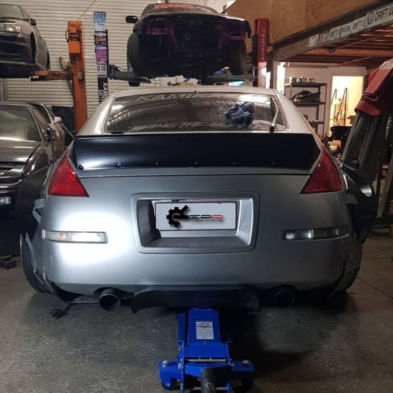Spoiler Posteriore Ducktail Drift Style SK-Import Nissan 350Z Z33 Vetroresina - foto 5