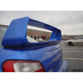 Spoiler Posteriore STI Style SK-Import Poliestere Subaru Impreza GD