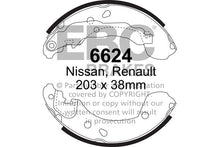 Ganasce freno EBC posteriori per Nissan Micra (K12)