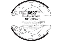 Ganasce freno EBC posteriori per Hyundai Accent
