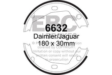 Ganasce freno EBC posteriori per Jaguar XJ6