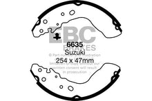 Ganasce freno EBC posteriori per Suzuki Vitara TV02