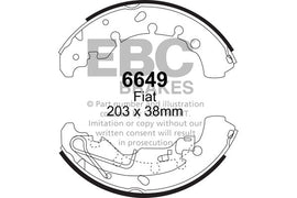 Ganasce freno EBC posteriori per Opel Corsa (D)