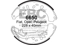 Ganasce freno EBC posteriori per Opel Corsa (D)