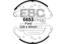 Ganasce freno EBC posteriori per Ford Focus Mk2