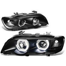 Carica l'immagine nel visualizzatore di Gallery, Fari Anteriori SK-Import Neri BMW X5 E53 Pre Facelift