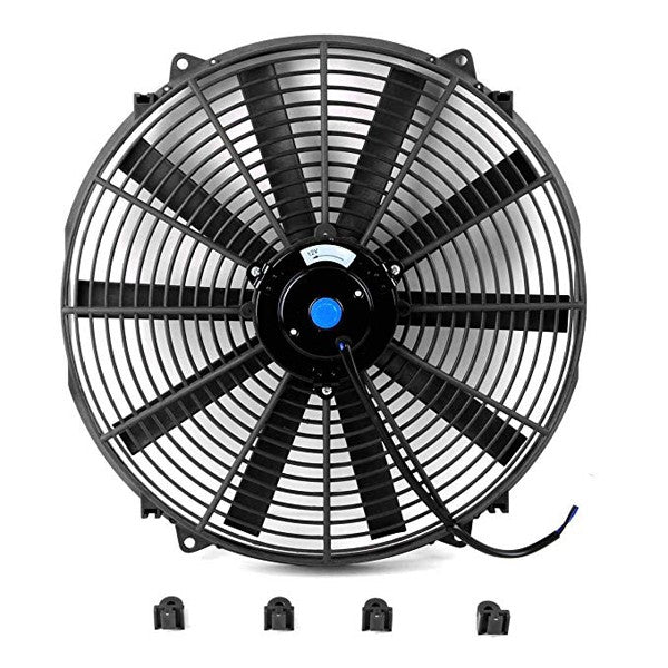 Ventola Elettrica Slim SK-Import Nera 400 mm Universale