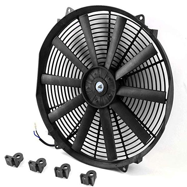 Ventola Elettrica Slim SK-Import Nera 400 mm Universale - foto 2