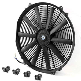 Ventola Elettrica Slim SK-Import Nera 400 mm Universale - foto 2