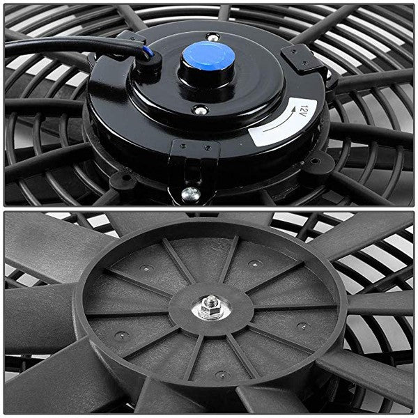 Ventola Elettrica Slim SK-Import Nera 400 mm Universale - foto 3