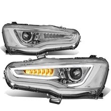 Carica l'immagine nel visualizzatore di Gallery, Fari Anteriori SK-Import Cromati Mitsubishi Lancer Evo X