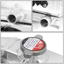 Carica l'immagine nel visualizzatore di Gallery, Radiatore con Ventola Slim 32mm SK-Import Honda Civic EG EJ EK Del Sol - foto 3