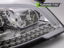 Carica l&#39;immagine nel visualizzatore di Gallery, Fari Anteriori TUBE LIGHT CHROME Sequenziali per MERCEDES ML W164 09-11