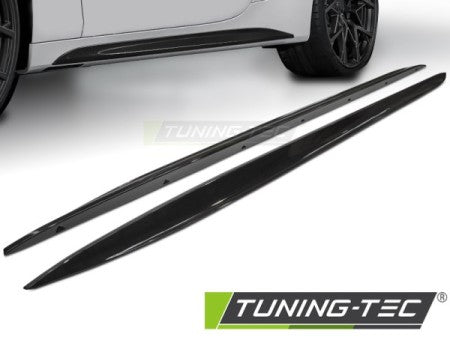 PANNELLO GONNA LATERALE PERFORMANCE STYLE GLOSSY BLACK per BMW Serie 4 G22 G23 20-