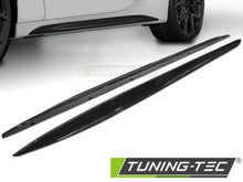 Load image into Gallery viewer, PANNELLO GONNA LATERALE PERFORMANCE STYLE GLOSSY BLACK per BMW Serie 4 G22 G23 20-