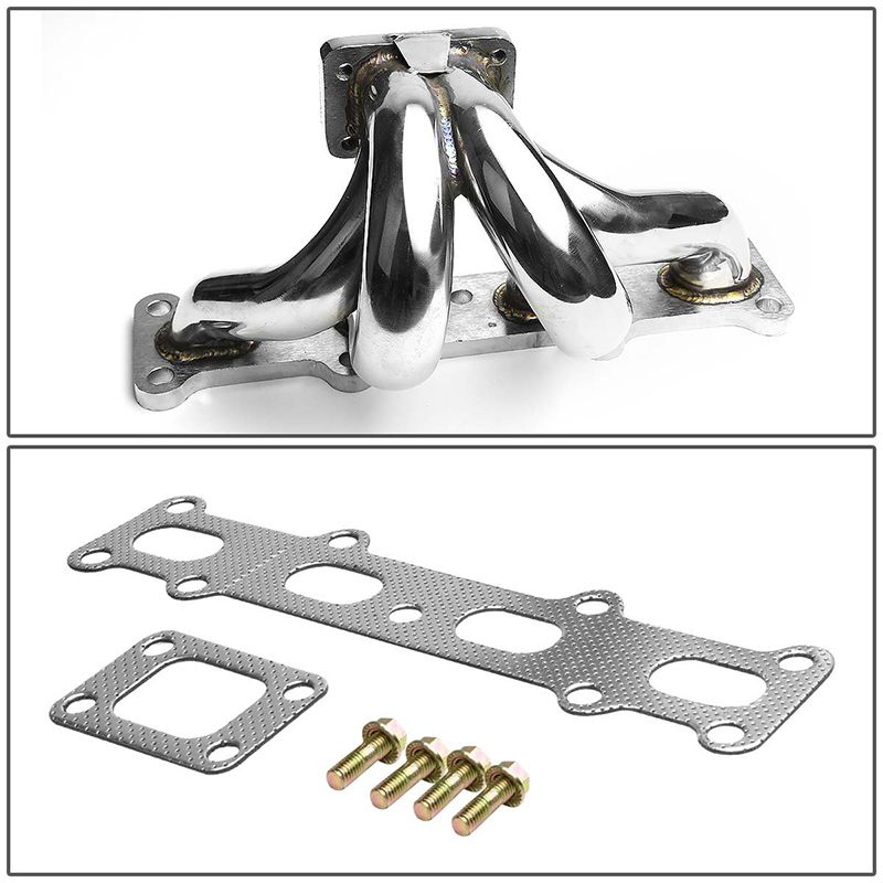 Collettore di Scarico per Turbo SK-Import Acciaio Inox Mazda MX-5 NA 1.8 - foto 4