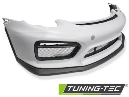 Paraurti Anteriore SPORT STYLE per PORSCHE CAYMAN 981c / BOXTER 981 12-16 con WASHER HOLE