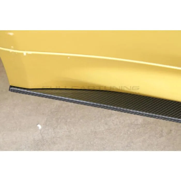CarbonWorks Minigonne laterali M Style in carbonio per BMW M3 F80 2014-2018 e M4 F82/F83 2014-2022 - foto 2