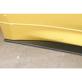 CarbonWorks Minigonne laterali M Style in carbonio per BMW M3 F80 2014-2018 e M4 F82/F83 2014-2022 - foto 2