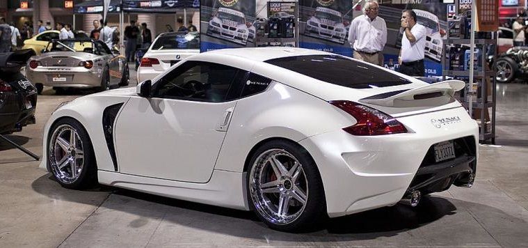 Spoiler Posteriore CS Type N Style SK-Import Nissan 370Z Z34 Carbonio - foto 3
