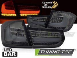 Fanali Posteriori LED BAR SMOKE Sequenziali per BMW Serie 3 F30 11-15