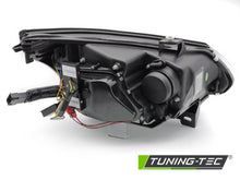 Carica l&#39;immagine nel visualizzatore di Gallery, Fari Anteriori XENON D2S ANGEL EYES BLACK LED INDICATOR per BMW Serie 5 E60/E61 03-04
