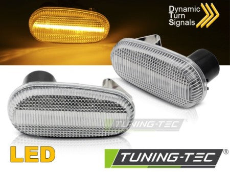 Frecce Laterali WHITE LED Sequenziali per ALFA ROMEO MITO 147 00-04 GT