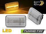 Frecce Laterali WHITE LED Sequenziali per 100 200 A6 80