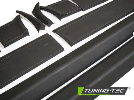 Minigonne + STRISCE PER PORTE SPORT STYLE per BMW Serie 3 E30 82-90 4D