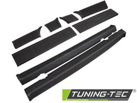 Minigonne + STRISCE PER PORTE SPORT STYLE per BMW Serie 3 E30 82-90 2D