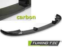 Carica l&#39;immagine nel visualizzatore di Gallery, Lip Anteriore in Carbonio H STYLE per BMW Serie 5 F10 11-13