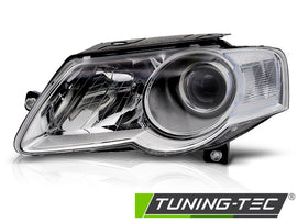 Fari Anteriori Cromati per Volkswagen Passat (Mk6 (B6)) 2003-2010