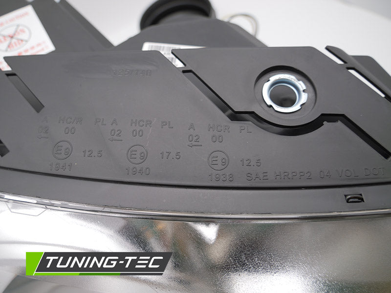 Fari Anteriori Cromati per Volkswagen Passat (Mk6 (B6)) 2003-2010