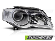 Carica l&#39;immagine nel visualizzatore di Gallery, Fari Anteriori CHROME Lato Destro per VW PASSAT B6 3C 03.05-10
