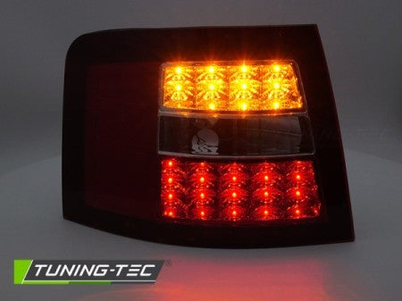Fanali Posteriori a Led RED SMOKE per AUDI A6 05.97-05.04 AVANT