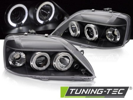 Fari Anteriori DACIA LOGAN 04-08 ANGEL EYES BLACK