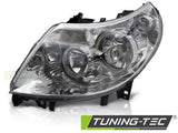 Fari Anteriori CHROME Lato Sinistro TYC per DUCATO / BOXER / JUMPER 10-14