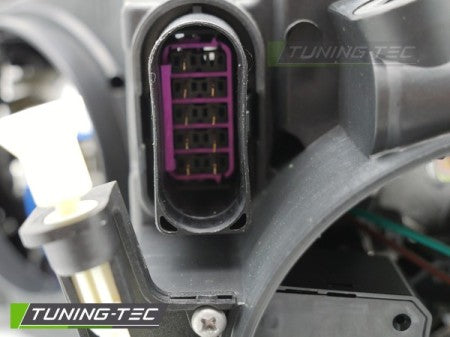 Fari Anteriori BLACK Lato Destro TYC per AUDI A3 8P 08-12