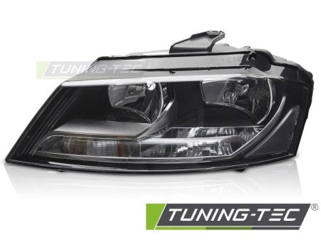 Fari Anteriori BLACK Lato Sinistro TYC per AUDI A3 8P 08-12