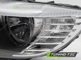 Fari Anteriori BLACK Lato Sinistro TYC per BMW Serie 3 E90 E91 LCI 09-11