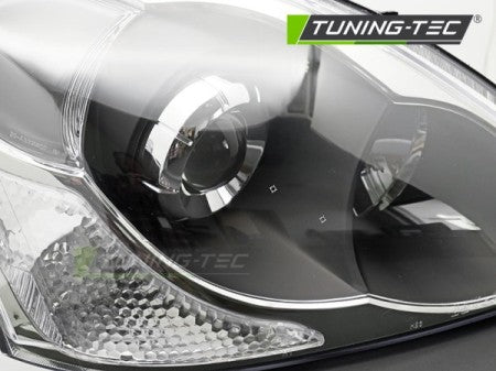 Fari Anteriori BLACK Lato Destro TYC per HONDA CIVIC EP 03-06 HATCHBACK