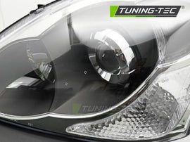 Fari Anteriori BLACK Lato Sinistro TYC per HONDA CIVIC EP 03-06 HATCHBACK