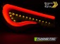 Carica l&#39;immagine nel visualizzatore di Gallery, Fanali Posteriori TOYOTA GT86 12-21 LED BAR BLACK SMOKE RED SEQ