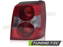 Fanale Posteriore RED WHITE Lato Destro TYC per VW PASSAT 3BG 00-05 VARIANT