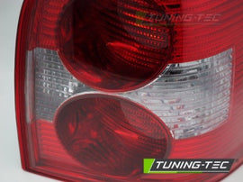 Fanale Posteriore RED WHITE Lato Destro TYC per VW PASSAT 3BG 00-05 VARIANT