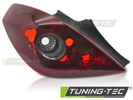 Fanale Posteriore RED SMOKE SPORT Lato Sinistro TYC per OPEL CORSA D 06-11 3D