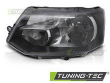 Carica l&#39;immagine nel visualizzatore di Gallery, Fari Anteriori BLACK Lato Sinistro TYC per VW T5 10-15