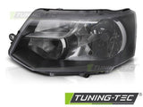 Fari Anteriori BLACK Lato Sinistro TYC per VW T5 10-15